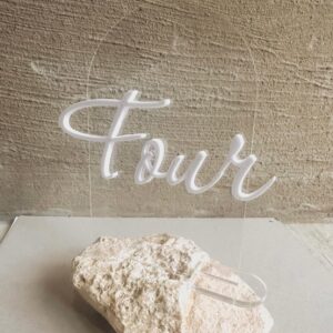 3D Luxe Acrylic Table Numbers